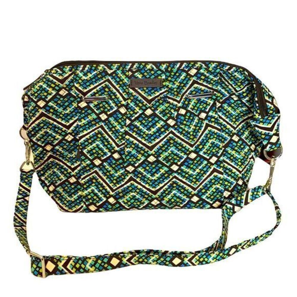 Vera Bradley Rain Forest Overnight Weekender Travel Bag Retired Pattern